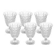 Jogo 6 Taças 250ml Marine Em Vidro Lyor